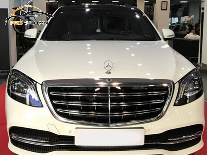 Dán phim PPF xe Mercedes Benz S-Class long