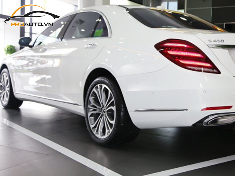 Dán phim PPF xe Mercedes Benz S-Class long