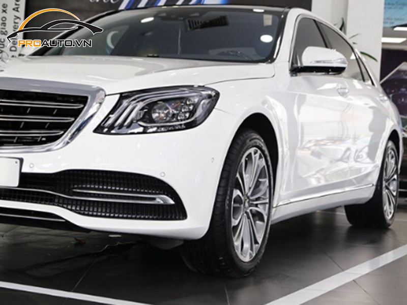 Dán phim PPF xe Mercedes Benz S-Class long