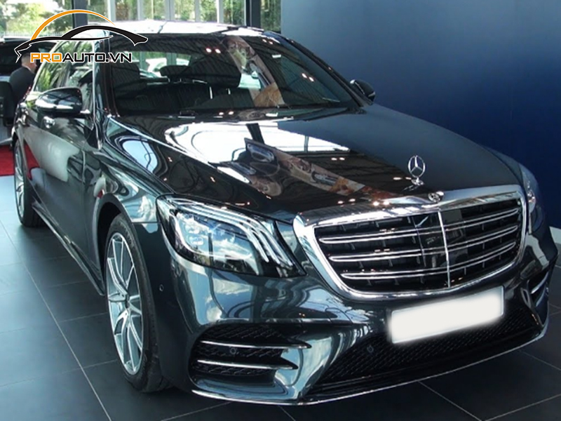 Dán phim PPF xe Mercedes Benz S-Class long