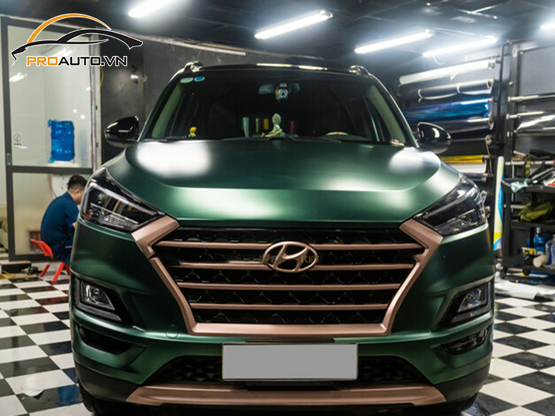Dán phim PPF xe Hyundai Tucson