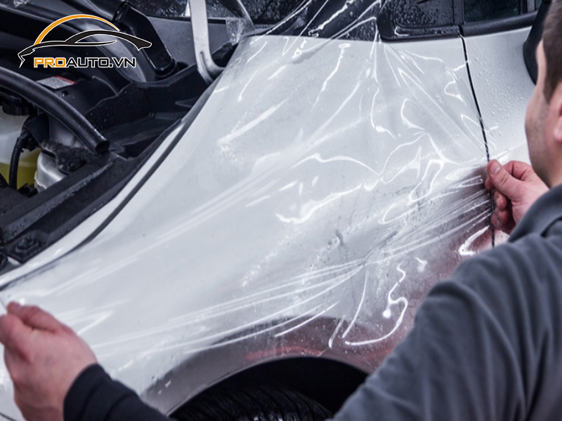 Dán phim PPF xe Mercedes Benz V250 - Ảnh 3