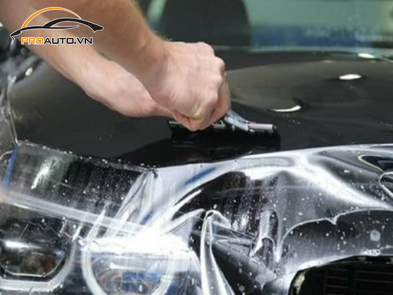 Dán phim PPF xe Toyota Wigo - Ảnh 5