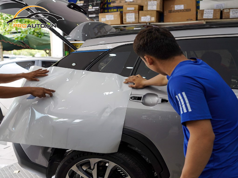 Dán phim PPF xe Toyota Wigo - Ảnh 6