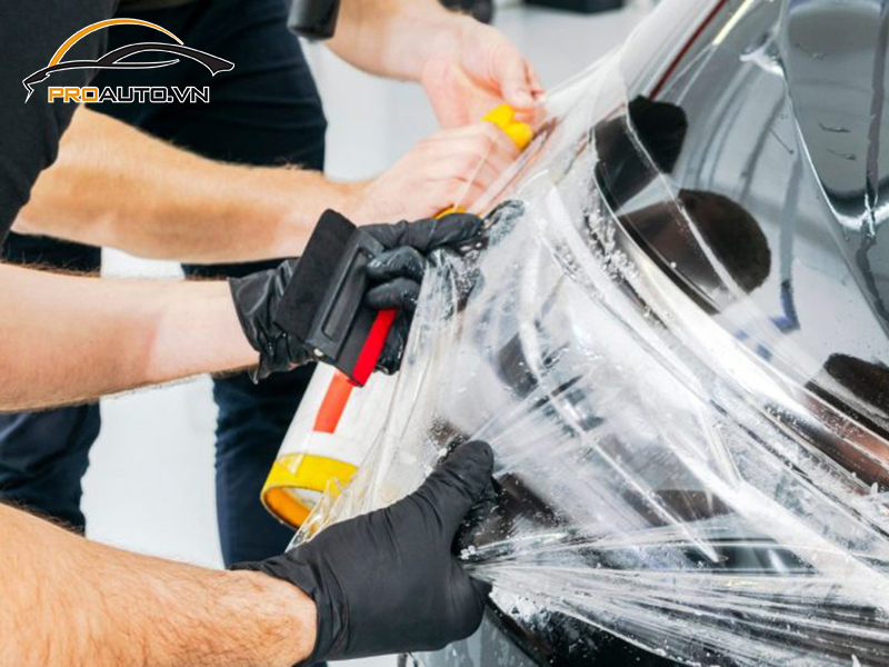 Dán phim PPF xe Jaguar XJ - Ảnh 6