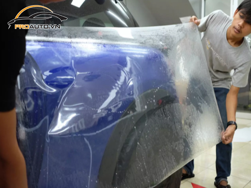 Dán phim PPF xe Toyota Yaris