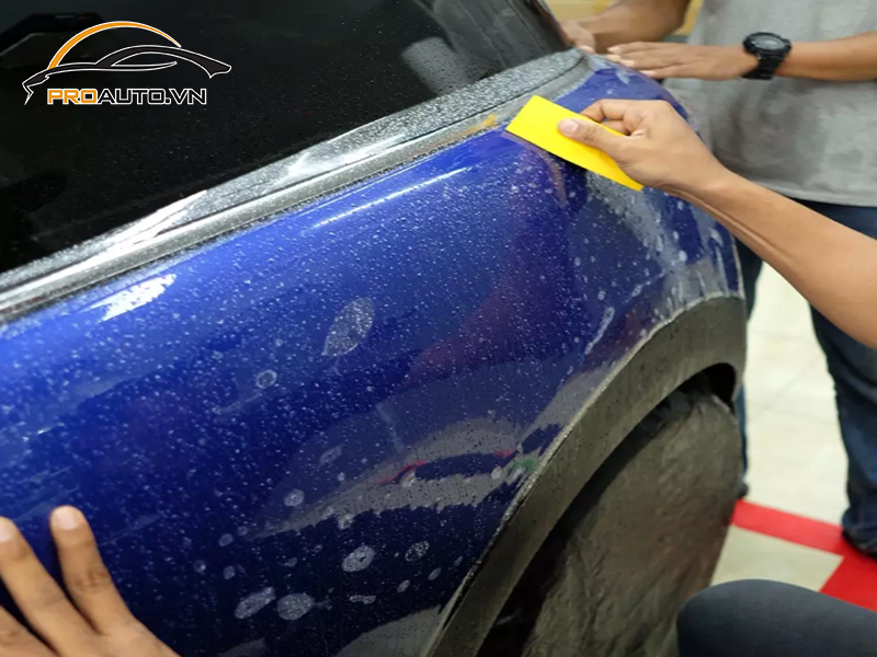 Dán phim PPF xe Toyota Yaris