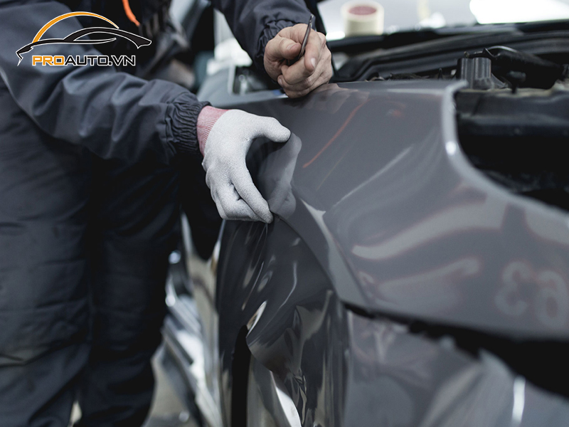 Dán phim PPF xe Hyundai Kona