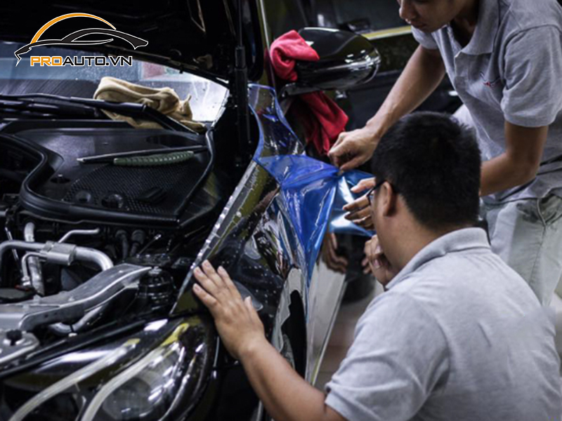 Dán phim PPF xe Kia Morning