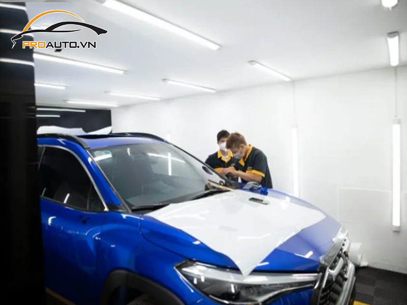 Dán phim PPF xe Toyota Cross
