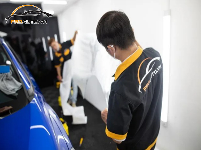 Dán phim PPF xe Toyota Cross