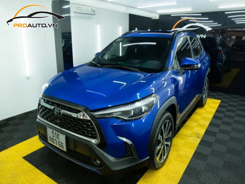 Dán phim PPF xe Toyota Cross