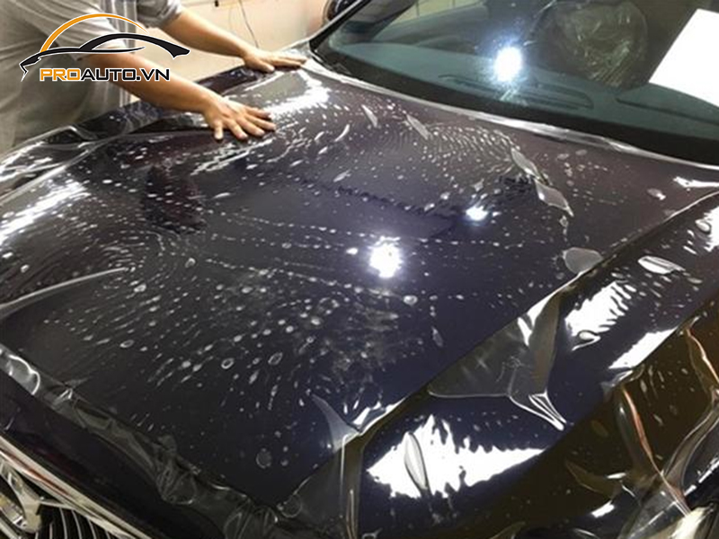 Dán phim PPF xe Toyota Prado - Ảnh 2