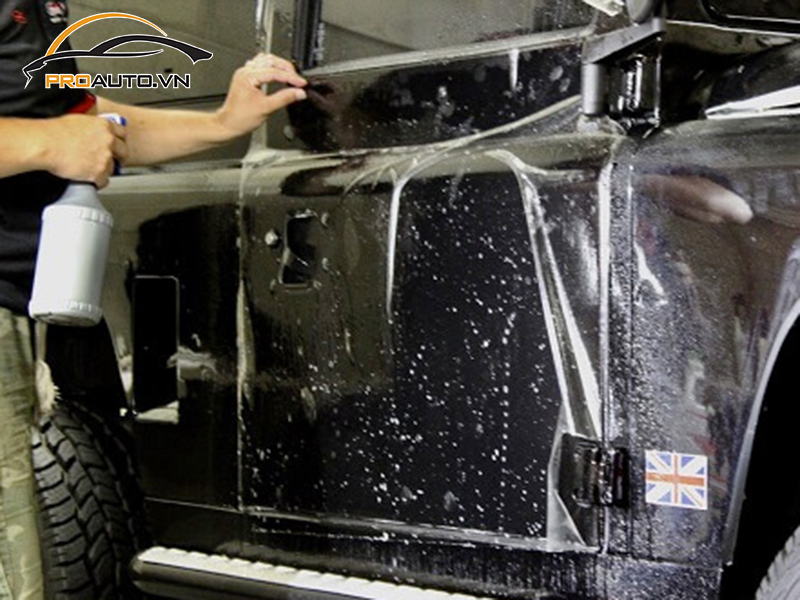 Dán phim PPF xe Toyota Prado