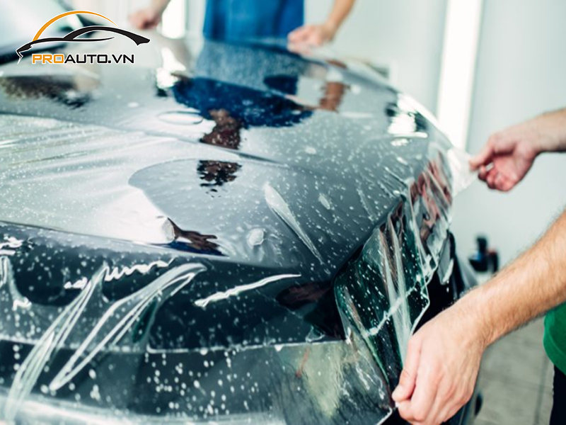 Dán phim PPF xe Toyota Prado - Ảnh 4