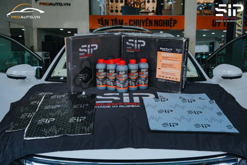 Dán vật liệu cách âm chống ồn SIP xe Mitsubishi Xpander