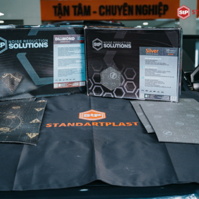 Dán vật liệu cách âm chống ồn StP xe Mitsubishi Xpander