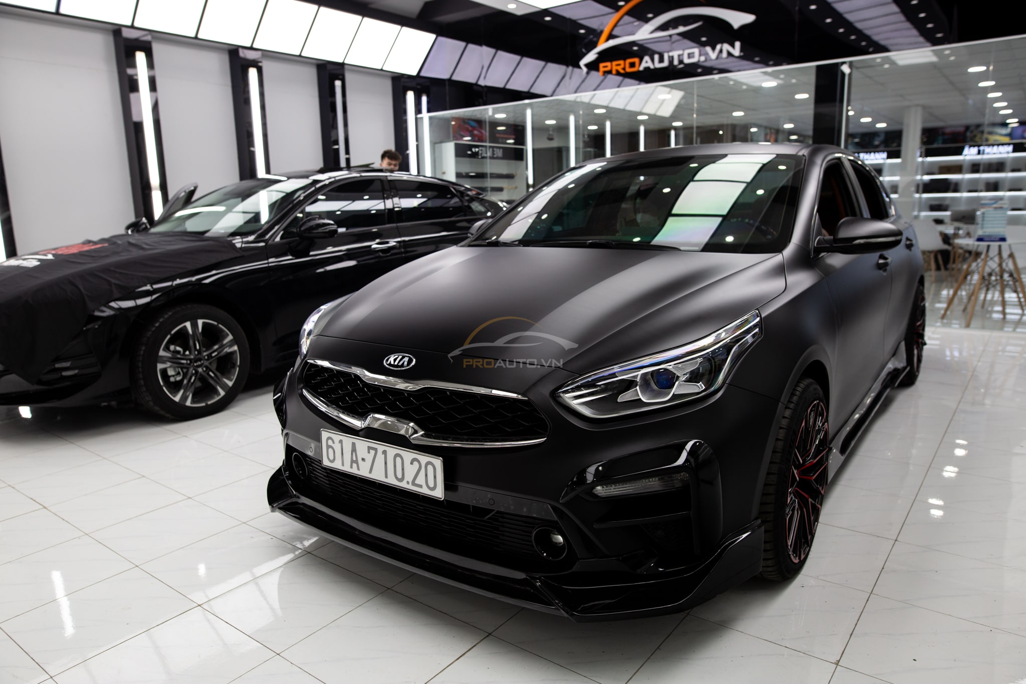 Wrap Đổi Màu Xe Hyundai SantaFe