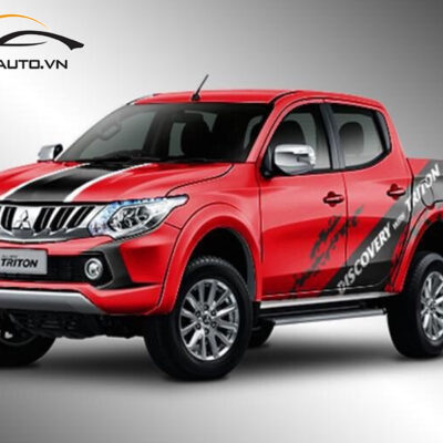 Wrap Đổi Màu Xe Mitsubishi Triton