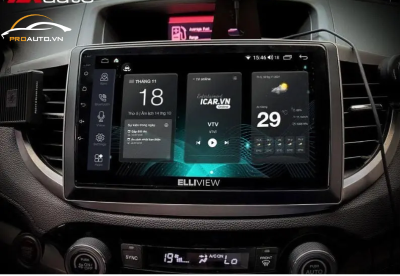 Đánh giá màn hình Android ICAR Elliview