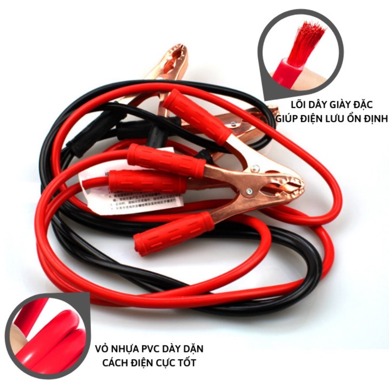 Dây câu bình ắc quy ô tô lõi đồng