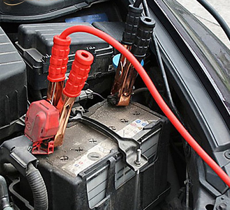 Khởi động xe khi bình ắc quy hết điện