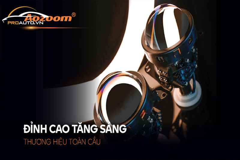 Đèn Aozoom đỉnh cao tăng sáng thương hiệu toàn cầu