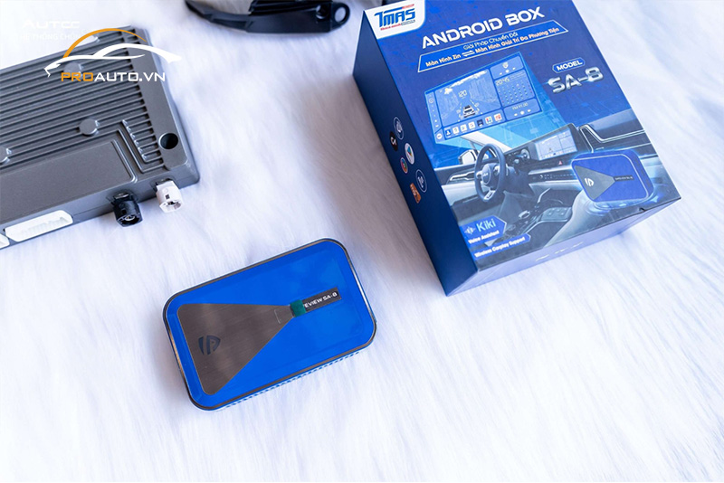 Định vị, quản lý xe từ xa nhờ Android Box Safeview SA-8