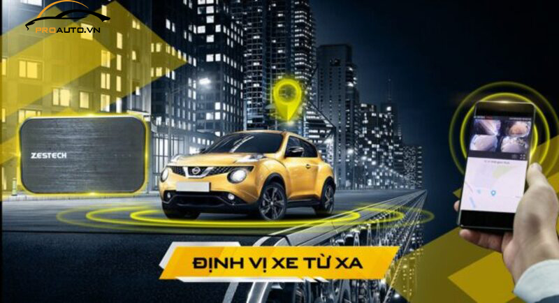 Định vị quản lý xe từ xe