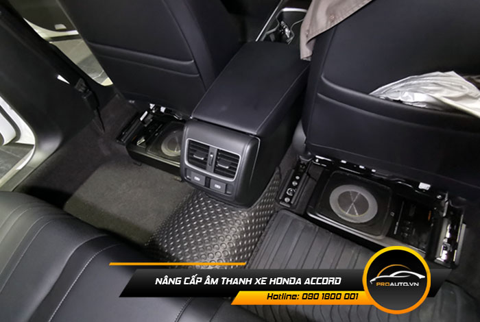 Nâng cấp âm thanh xe Honda Accord