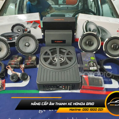 Độ Âm Thanh Xe Honda Brio