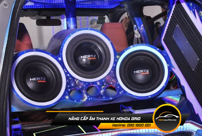 Độ Âm Thanh Xe Honda Brio - Ảnh 3