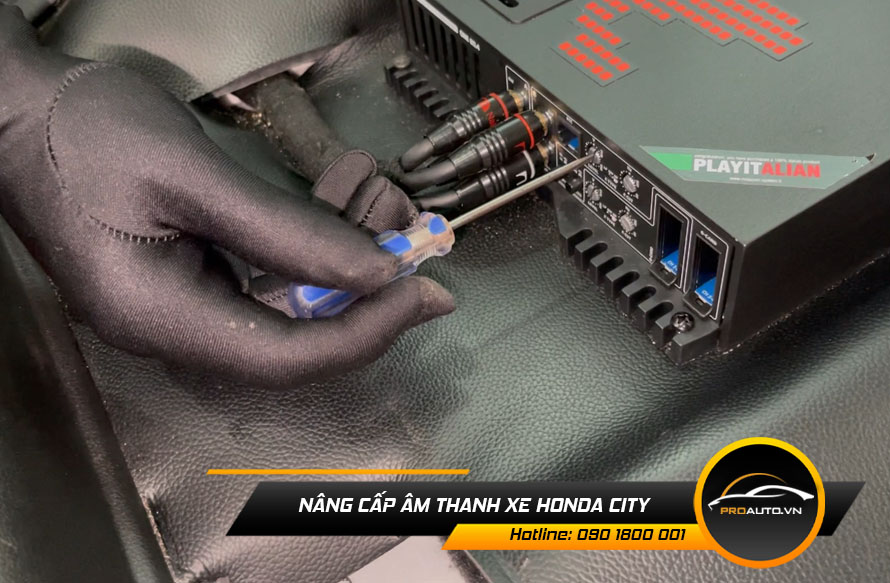 Độ Âm Thanh Xe Honda City - Ảnh 2