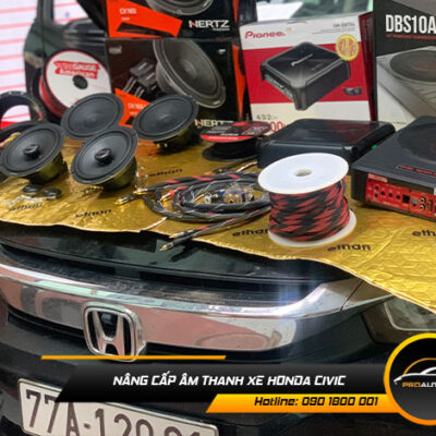 Độ Âm Thanh Xe Honda Civic