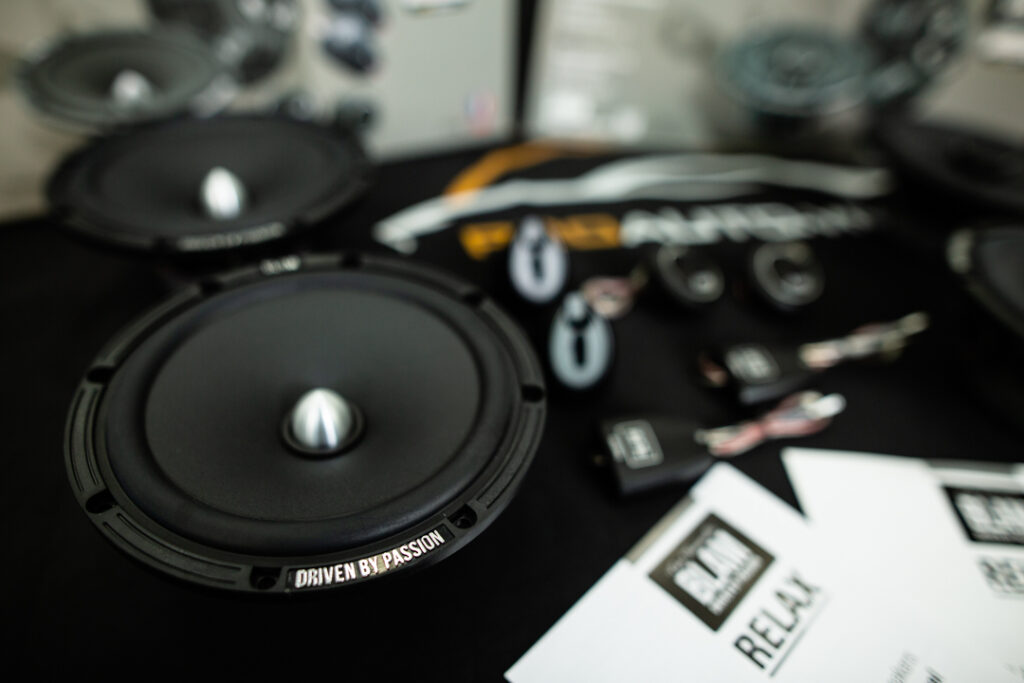 Gắn, thay, độ loa xe