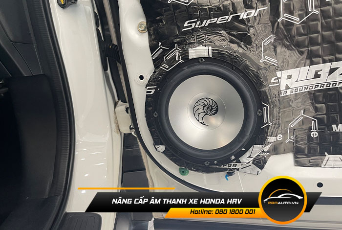 Nâng cấp âm thanh xe Honda HRV