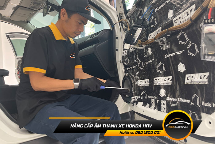 Bảng giá nâng cấp âm thanh xe Honda HRV