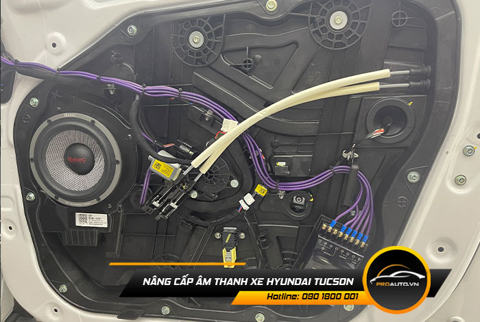 Độ Âm Thanh Xe Hyundai Tucson - Ảnh 5