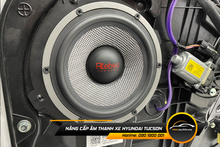 Nâng cấp âm thanh xe Hyundai Tucson