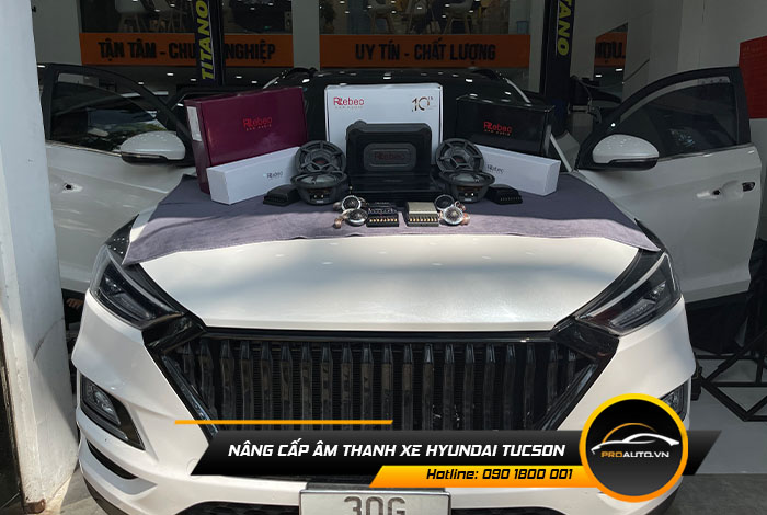 Độ Âm Thanh Xe Hyundai Tucson