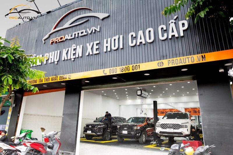 PROAUTO.VN_Trung tâm nâng cấp âm thanh xe hơi TPHCM uy tín chi nhánh Q.12