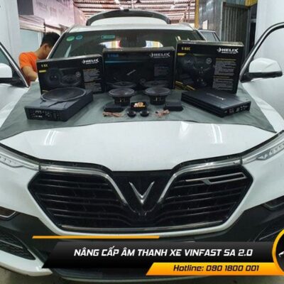 Nâng cấp âm thanh Xe Vinfast Lux SA2.0