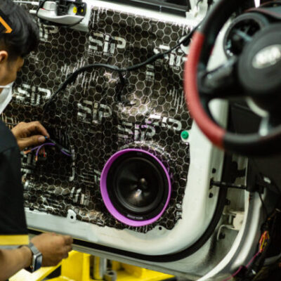 do am thanh xe Honda Brio 4 1