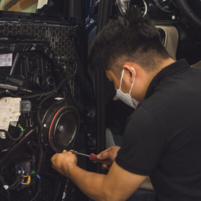 Độ Âm Thanh Xe Mercedes Benz GLK