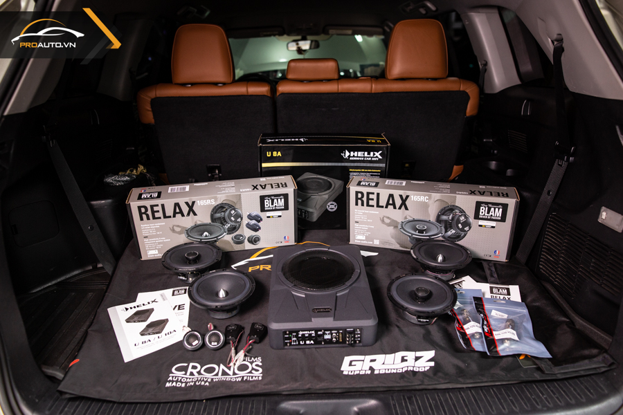 Những giải pháp nâng cấp âm thanh xe Suzuki XL7 hiện nay