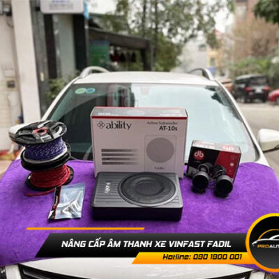 Độ âm thanh xe Vinfast Fadil