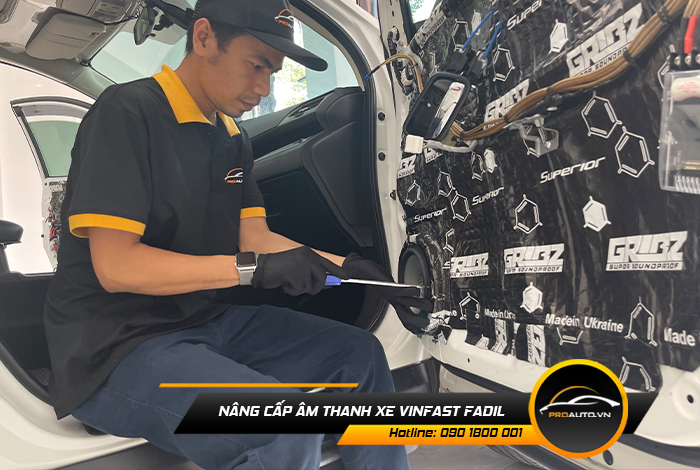 Độ âm thanh xe Vinfast Fadil - Ảnh 3