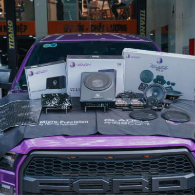 Độ âm thanh xe Ford Ranger thương hiệu Venom