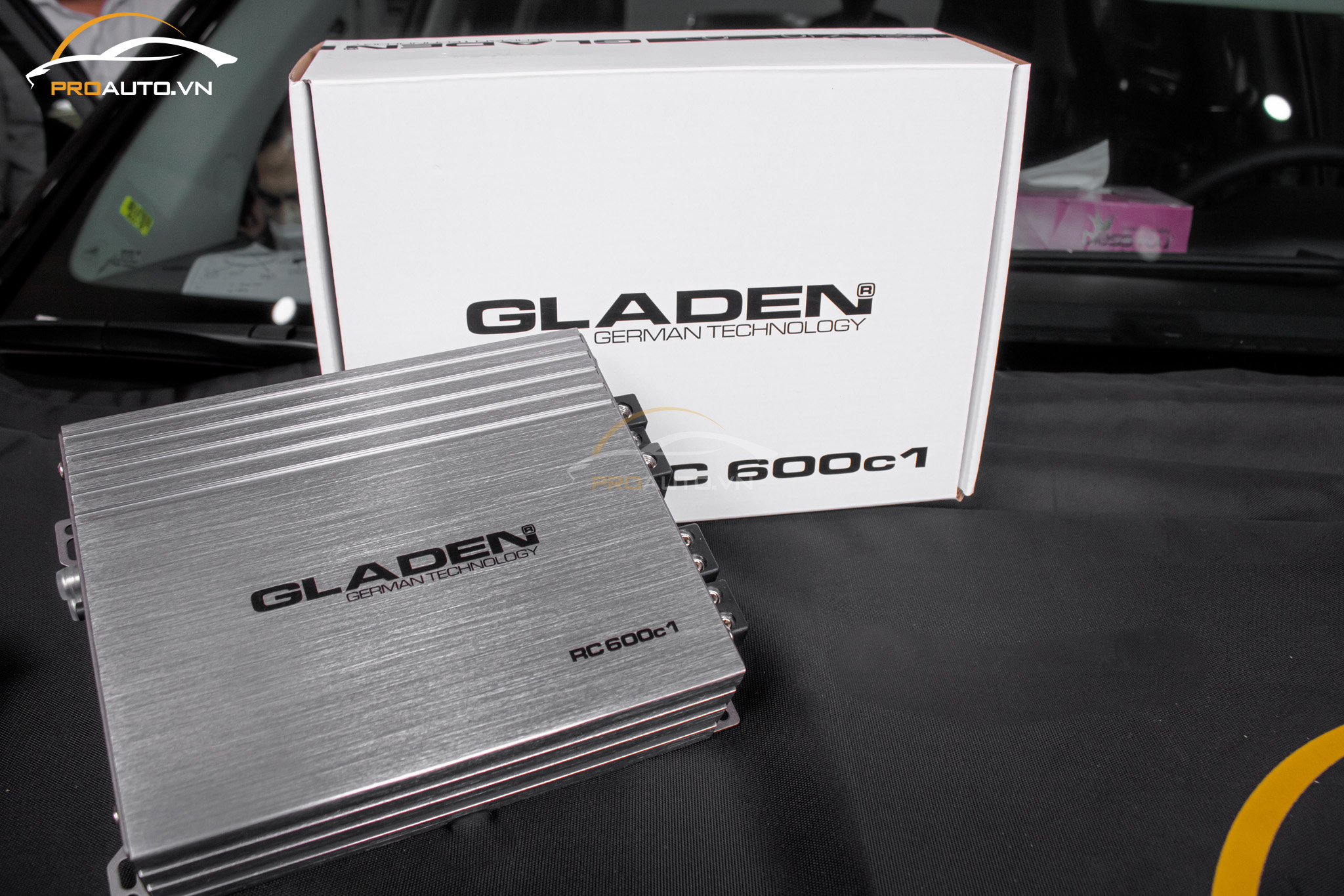 Nâng cấp Ampli Gladen kéo sub hơi 