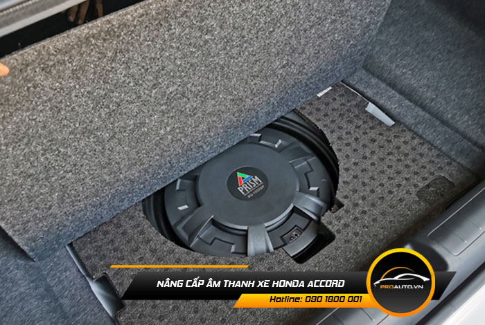 Nâng cấp âm thanh xe Honda Accord 